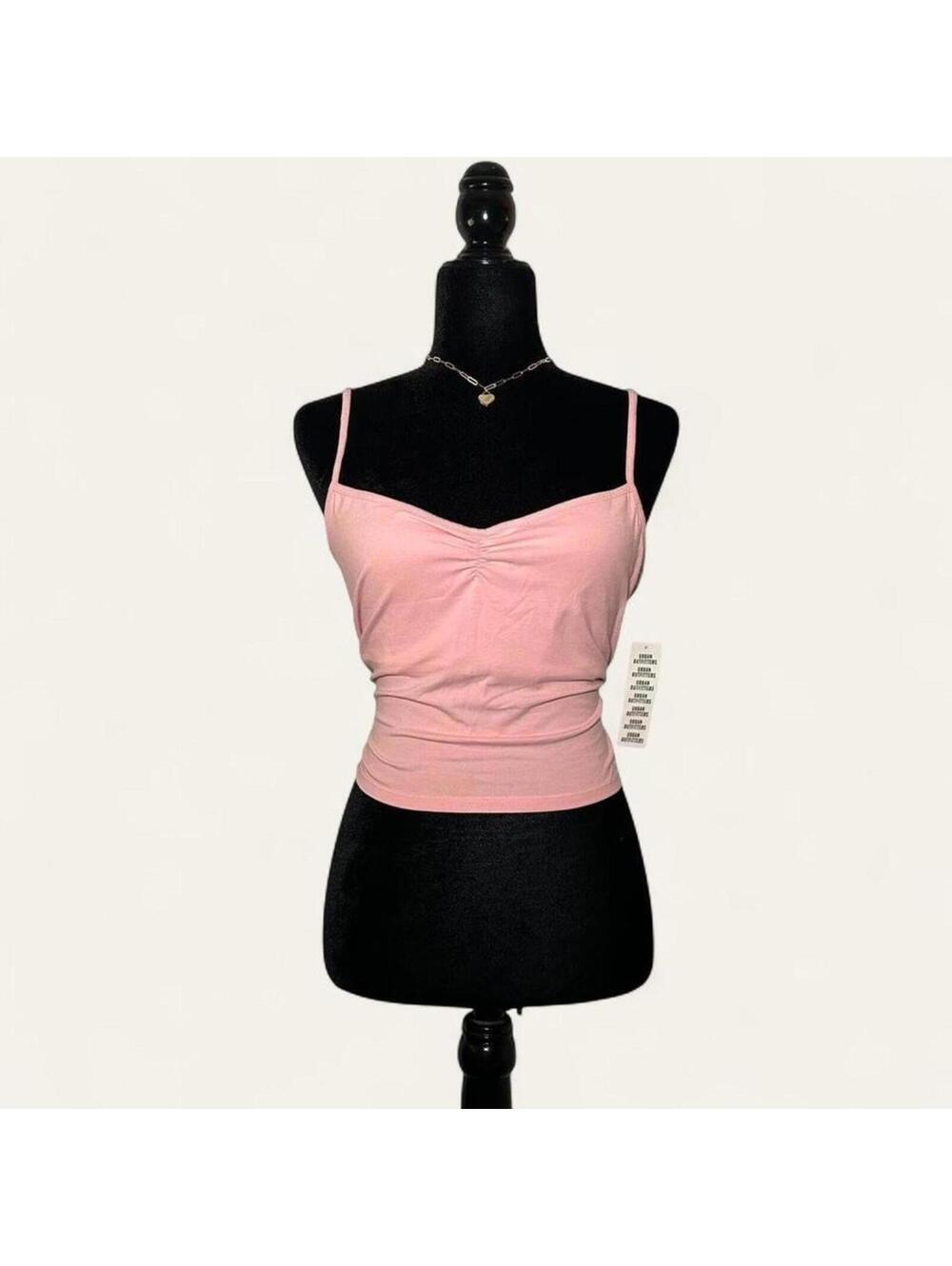 Urban Outfitters Pink Tank Out From Under Coquette NWT XL